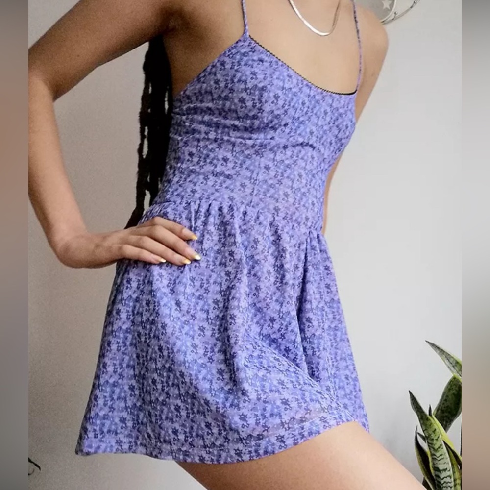 Urban outfitters romper💜🤍